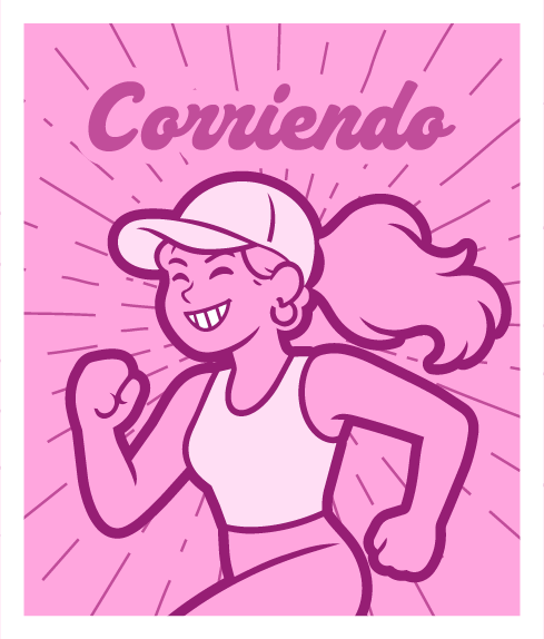Corriendo
